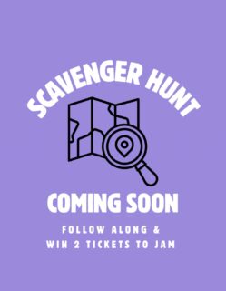 To celebrate JAM’s 15th anniversary, we’re giving away 2 tickets through a special scavenger hunt!

The video clue will be posted Wednesday March 4th. Stay tuned, follow along, and good luck!

#lesscancermorebirthdays #jamphilly #aspirelife #philly #americancancersociety